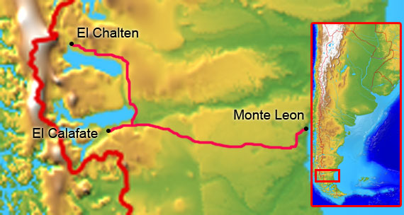 carte de l'étape